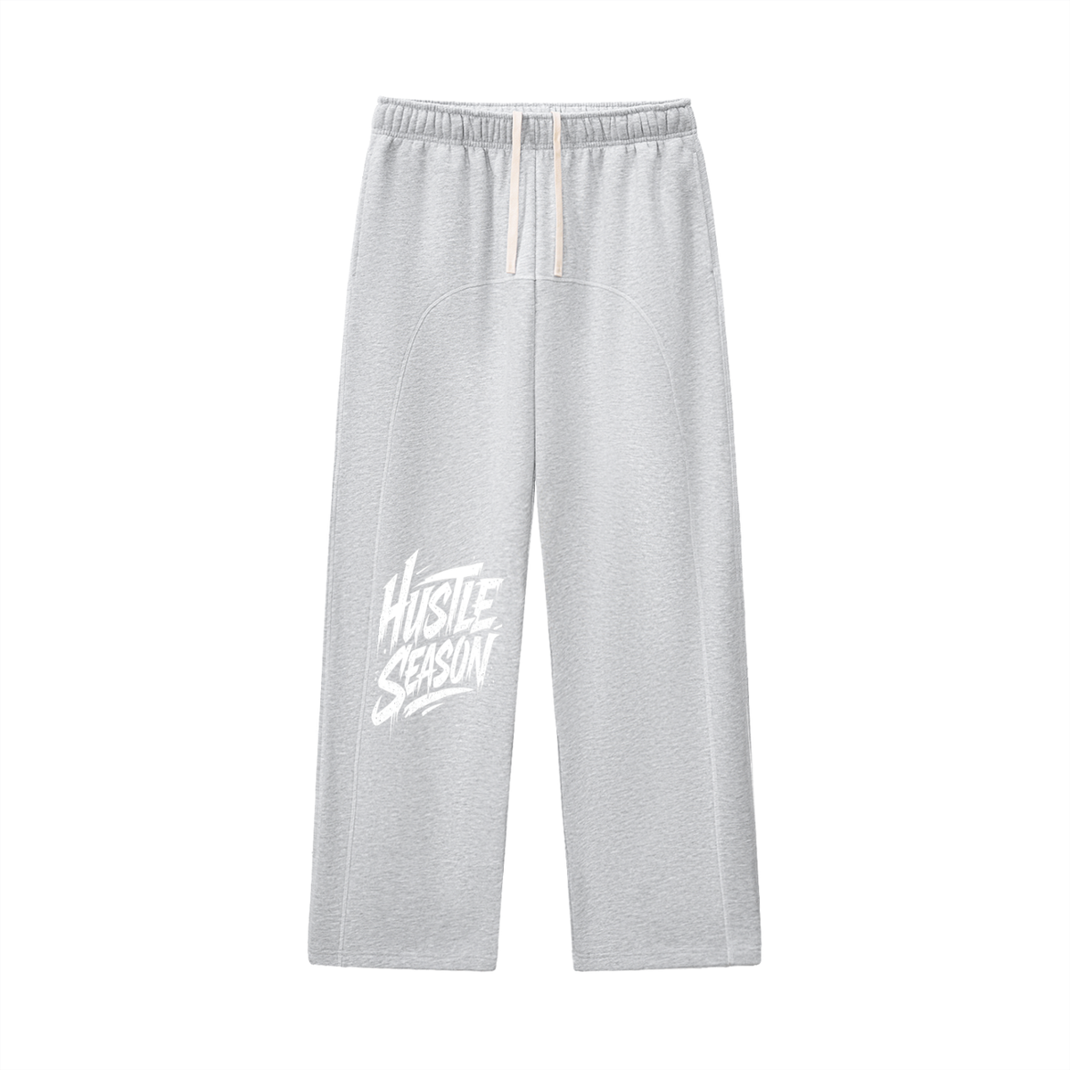 HUSTLE SEASON Contrast-Stitched Fleece Sweatpants ODMPOD