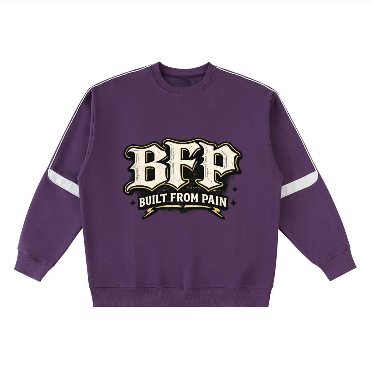Oversized Crewneck Taped Sweatshirt ODMPOD