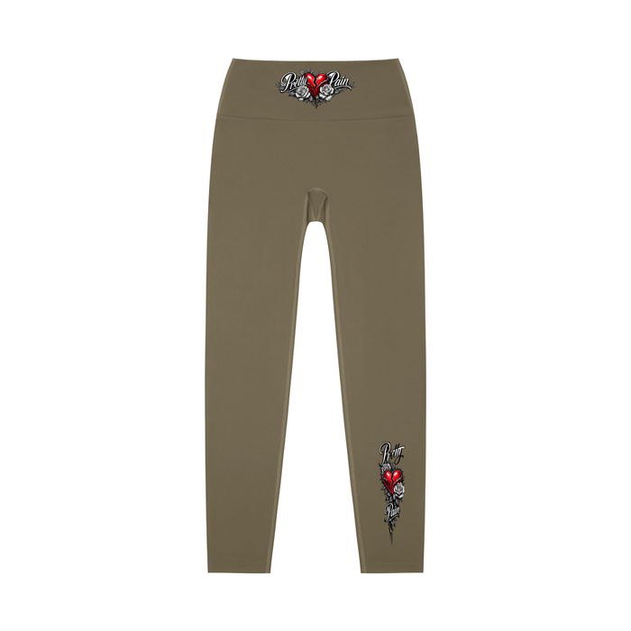PRETTY PAIN High-Waisted Yoga Leggings ODMPOD
