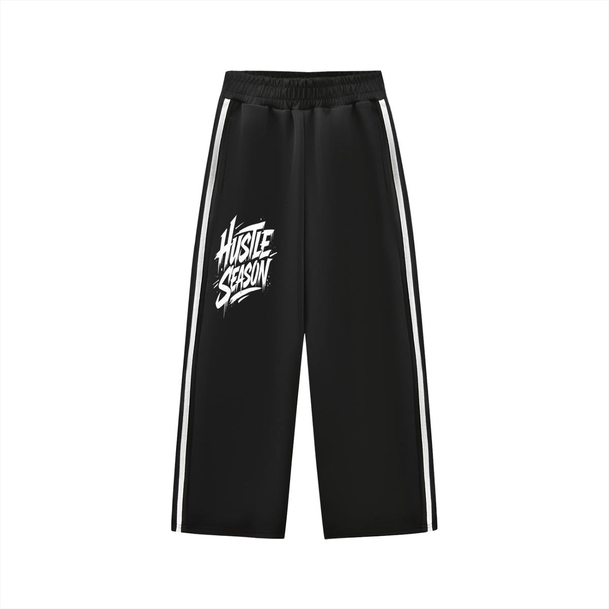 Kids’  HUSTLE SEASON Contrast Tape Sweatpants ODMPOD
