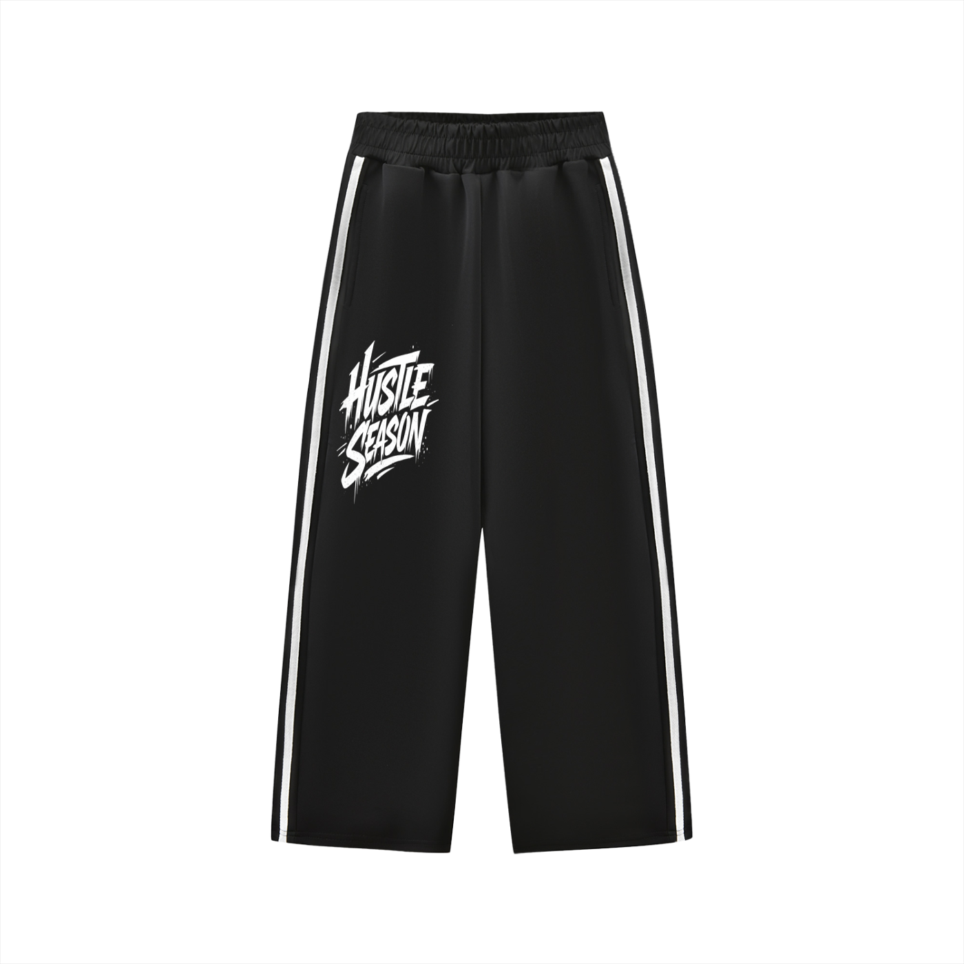 Kids’  HUSTLE SEASON Contrast Tape Sweatpants ODMPOD