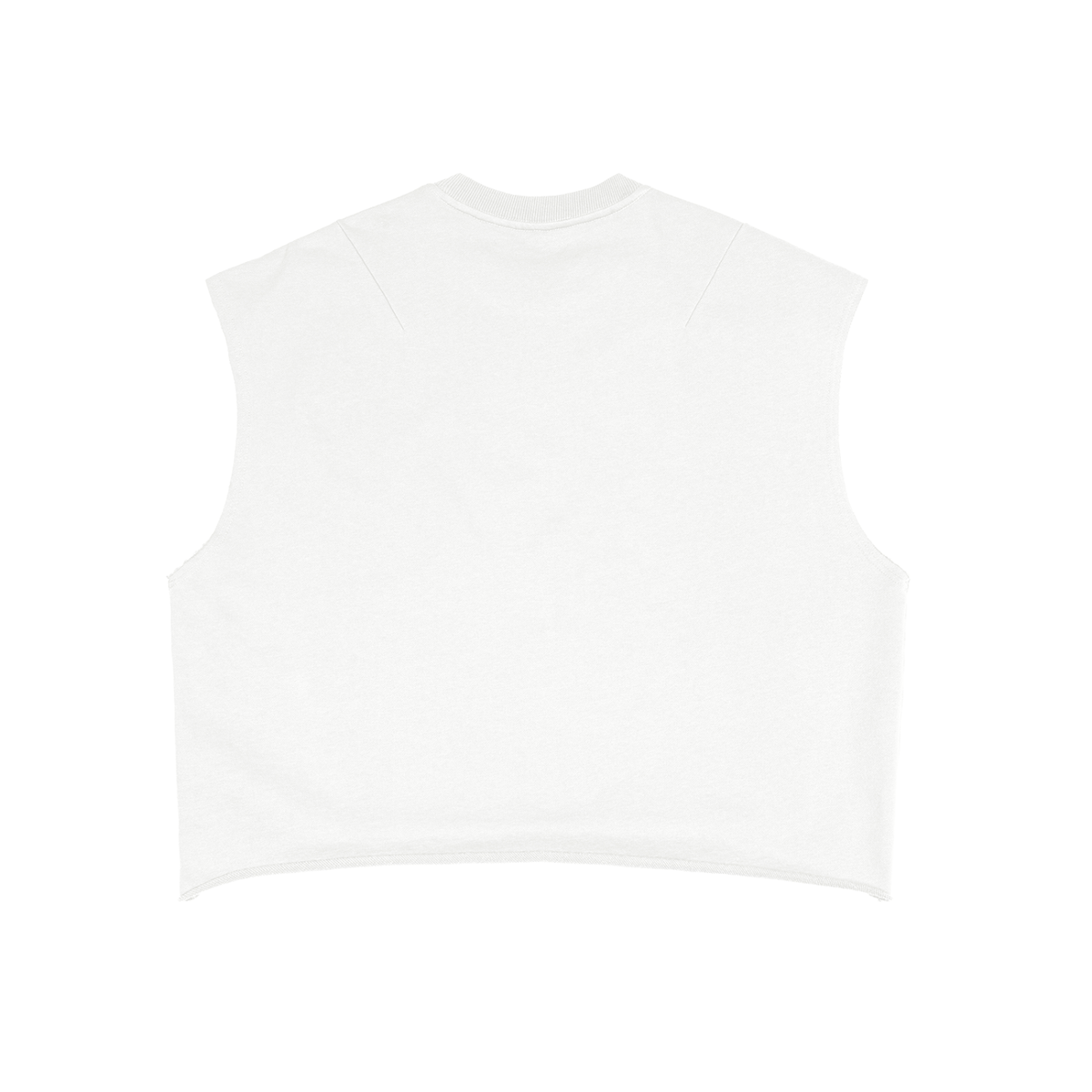 DONT LOVE THE STREETZ French Terry Boxy Tank Top