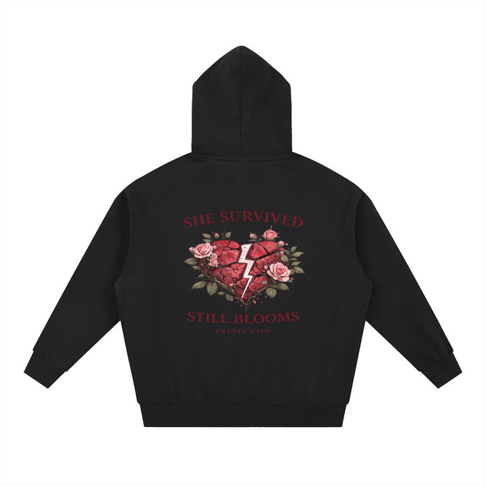 Essential Oversized Fleece Boxy Hoodie ODMPOD