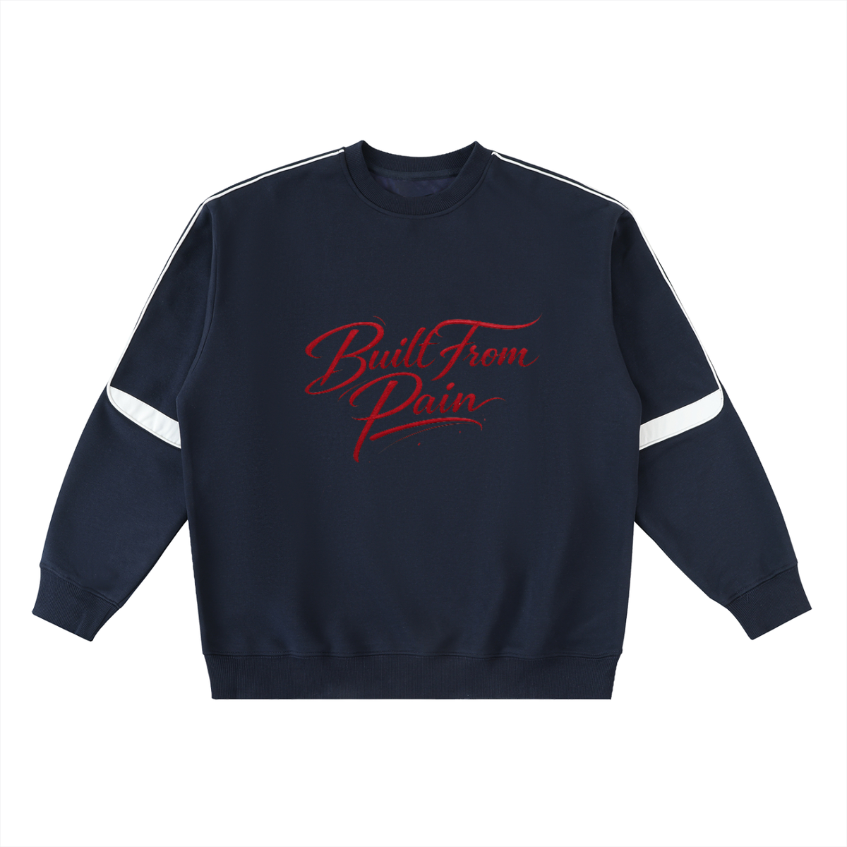 Oversized Crewneck Taped Sweatshirt ODMPOD