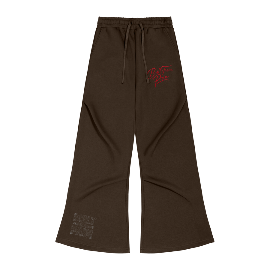 Unisex Wide Leg BUILT FROM PAIN Drawstring Sweatpants