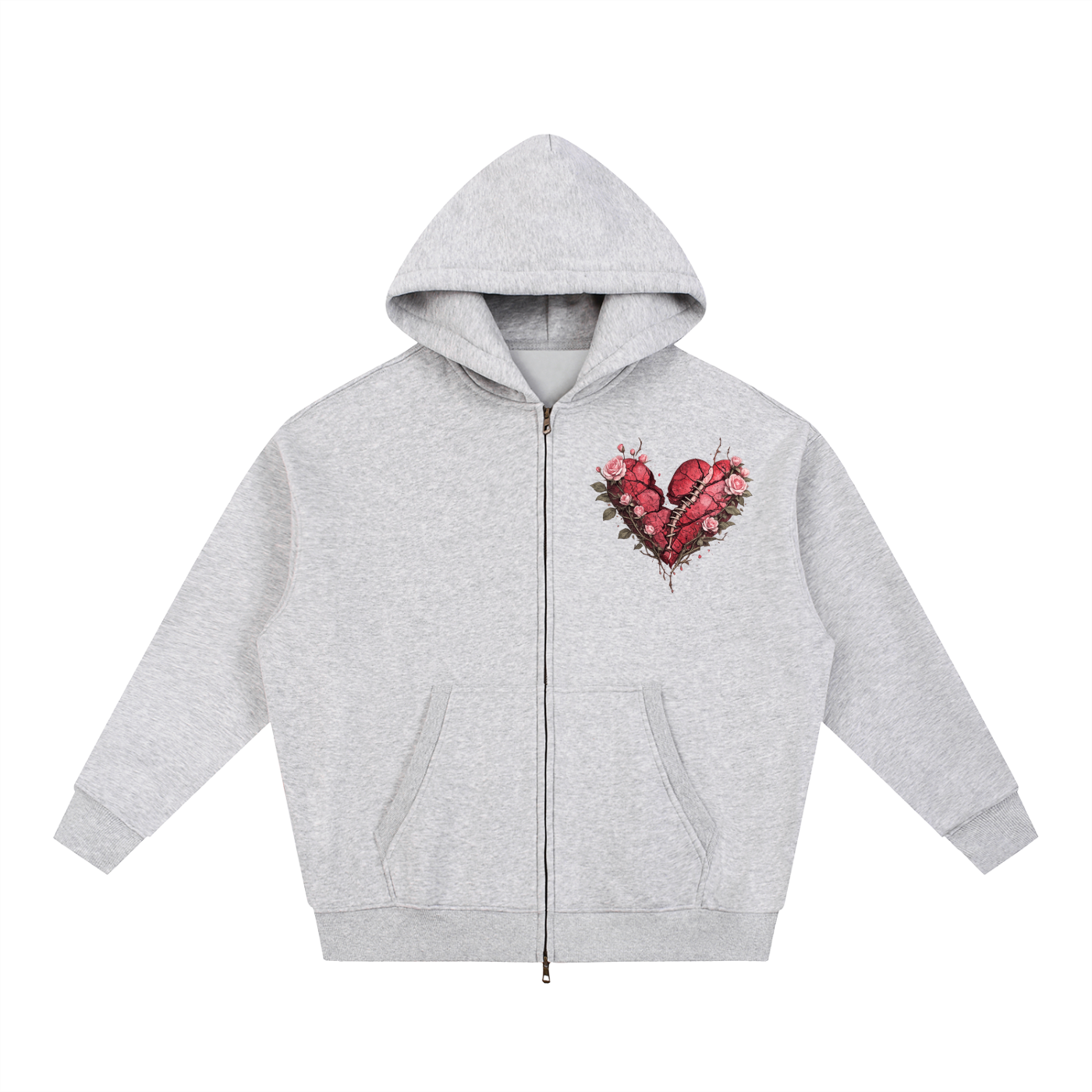 Essential Oversized Fleece Boxy Hoodie ODMPOD
