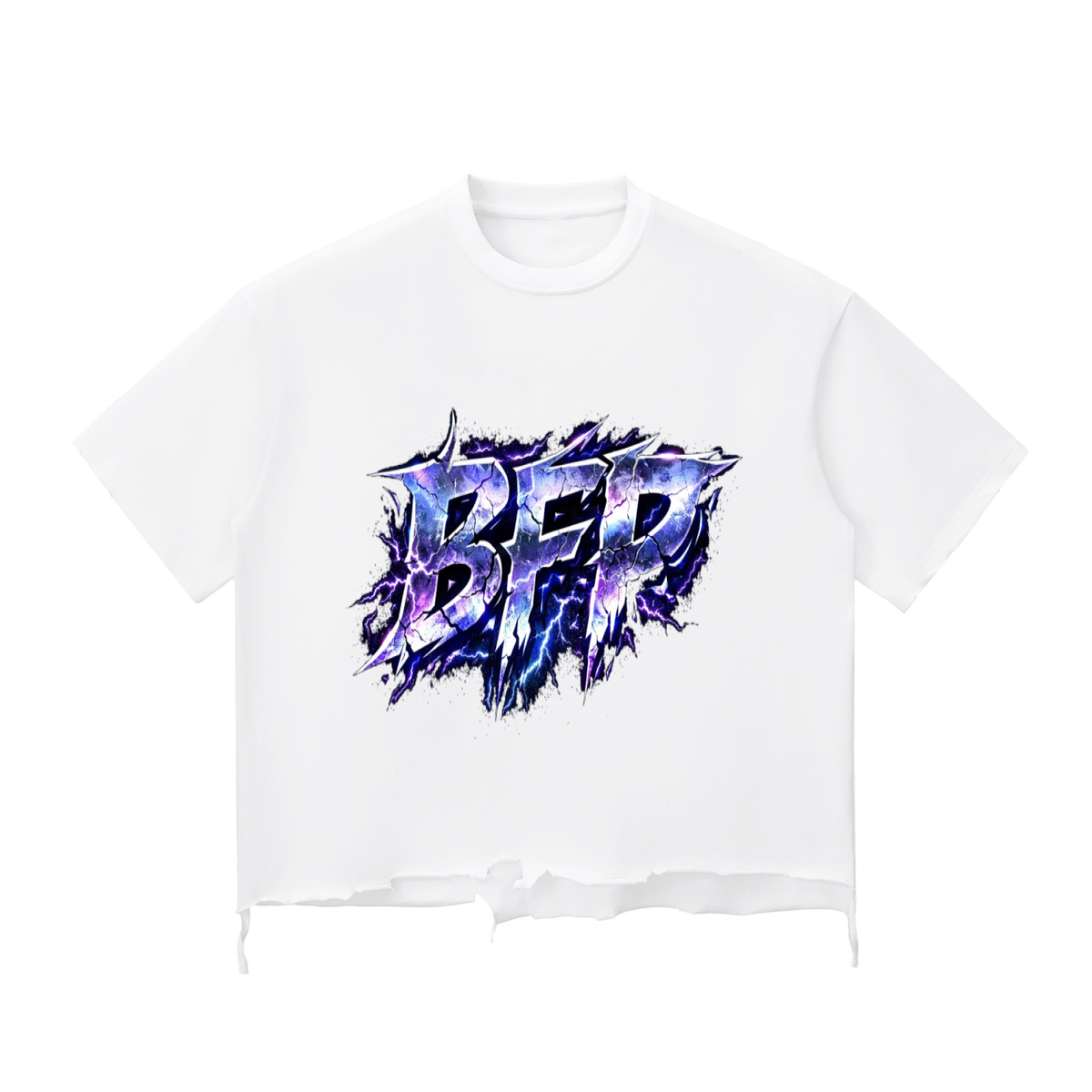 DARKSIDE Snow Wash Raw-Hem Boxy T-shirt ODMPOD