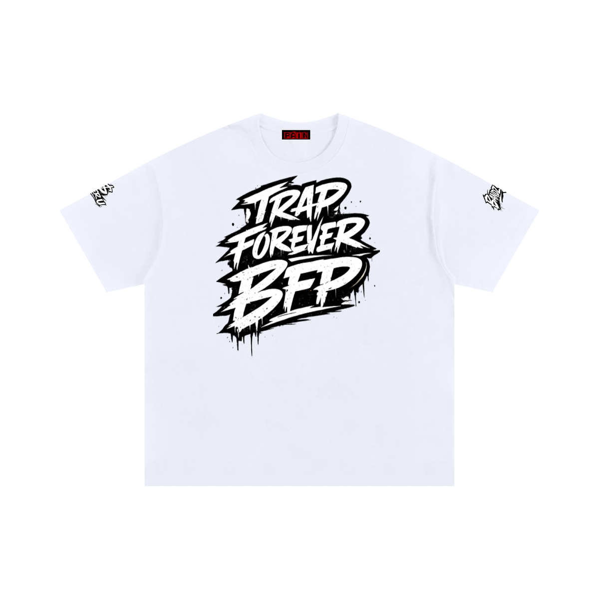 TRAP FOREVER Unisex Oversized Cotton T-Shirt ODMPOD