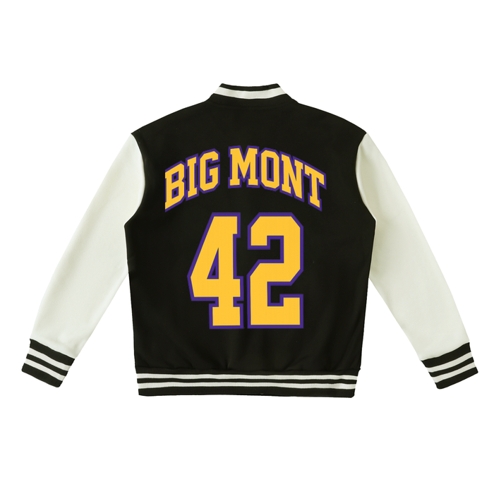 Two-Tone Fleeced Varsity Jacket ODMPOD