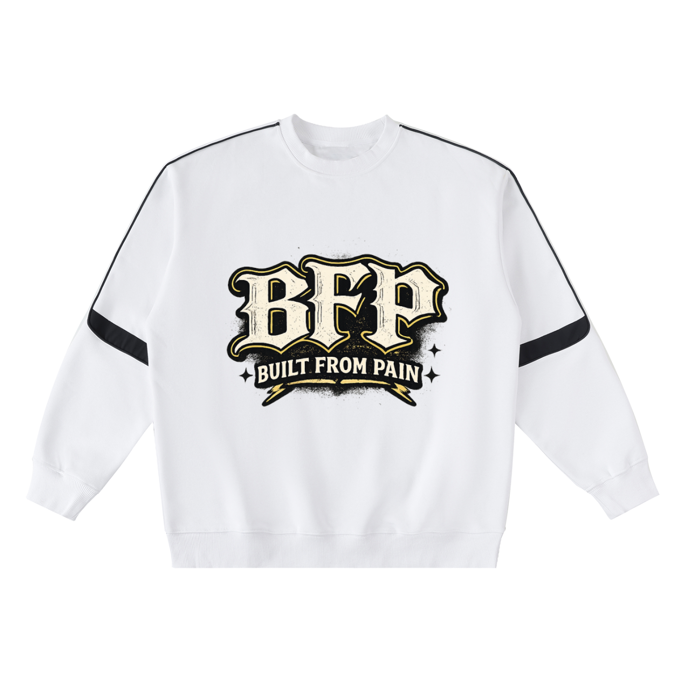 Oversized Crewneck Taped Sweatshirt ODMPOD