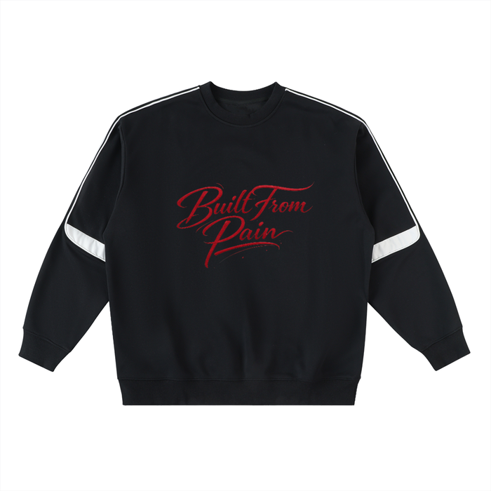 Oversized Crewneck Taped Sweatshirt ODMPOD