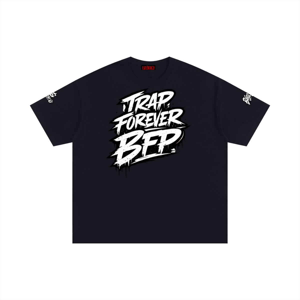 TRAP FOREVER Unisex Oversized Cotton T-Shirt ODMPOD