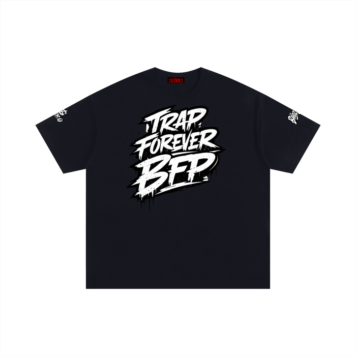 TRAP FOREVER Unisex Oversized Cotton T-Shirt ODMPOD