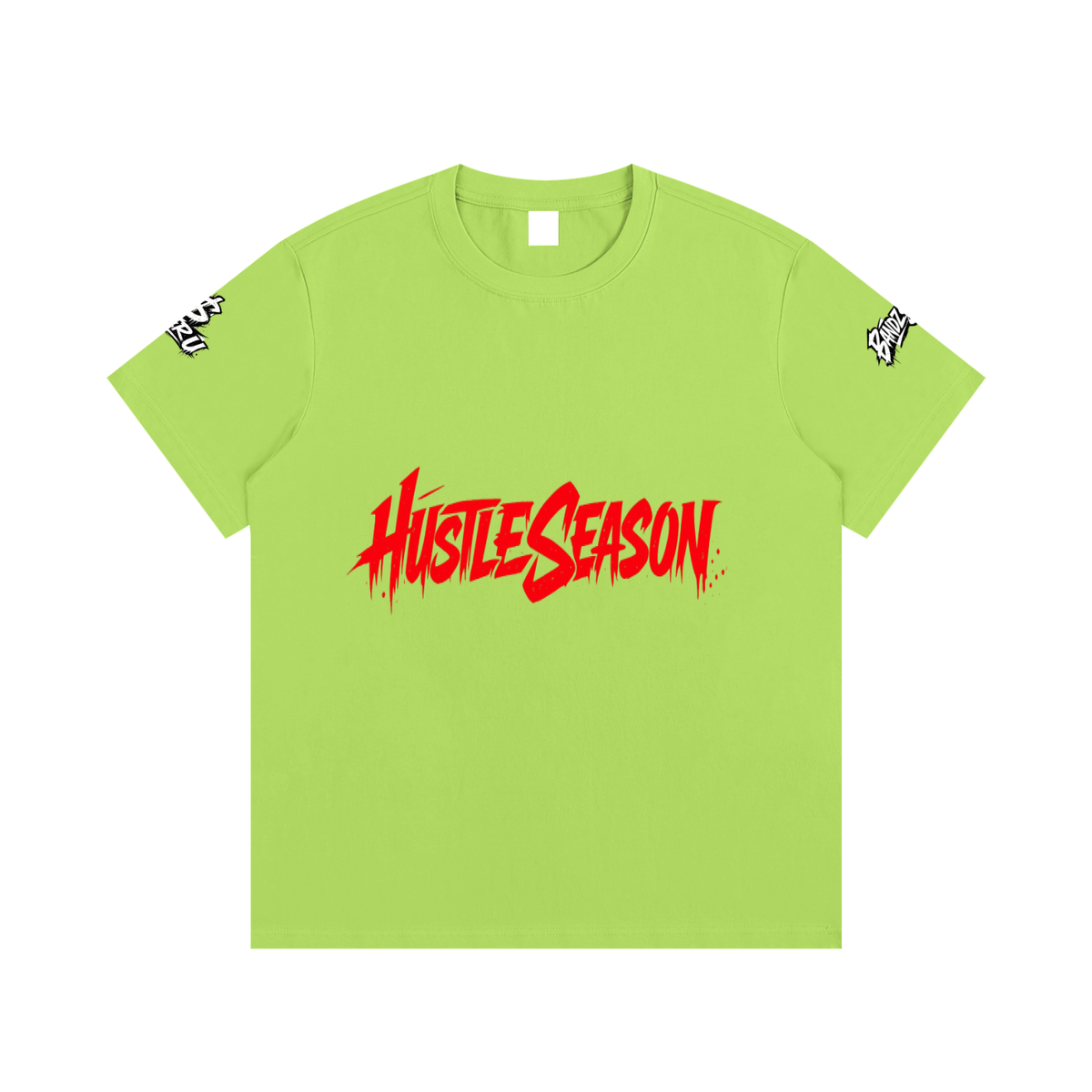 HUSTLE SEASON Essential Cotton T-Shirt ODMPOD