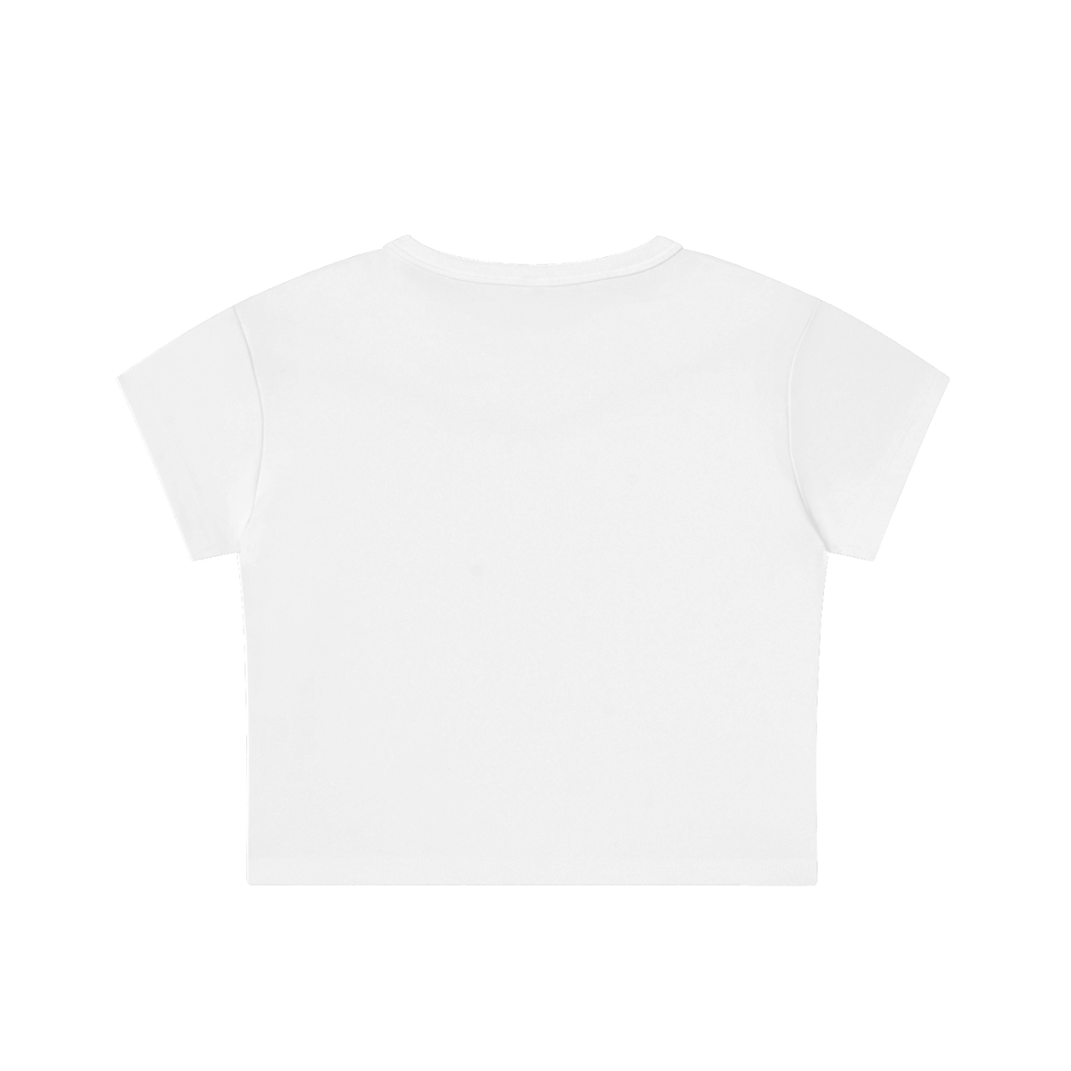 PRETTY PAIN Snow Washed Crop Top ODMPOD