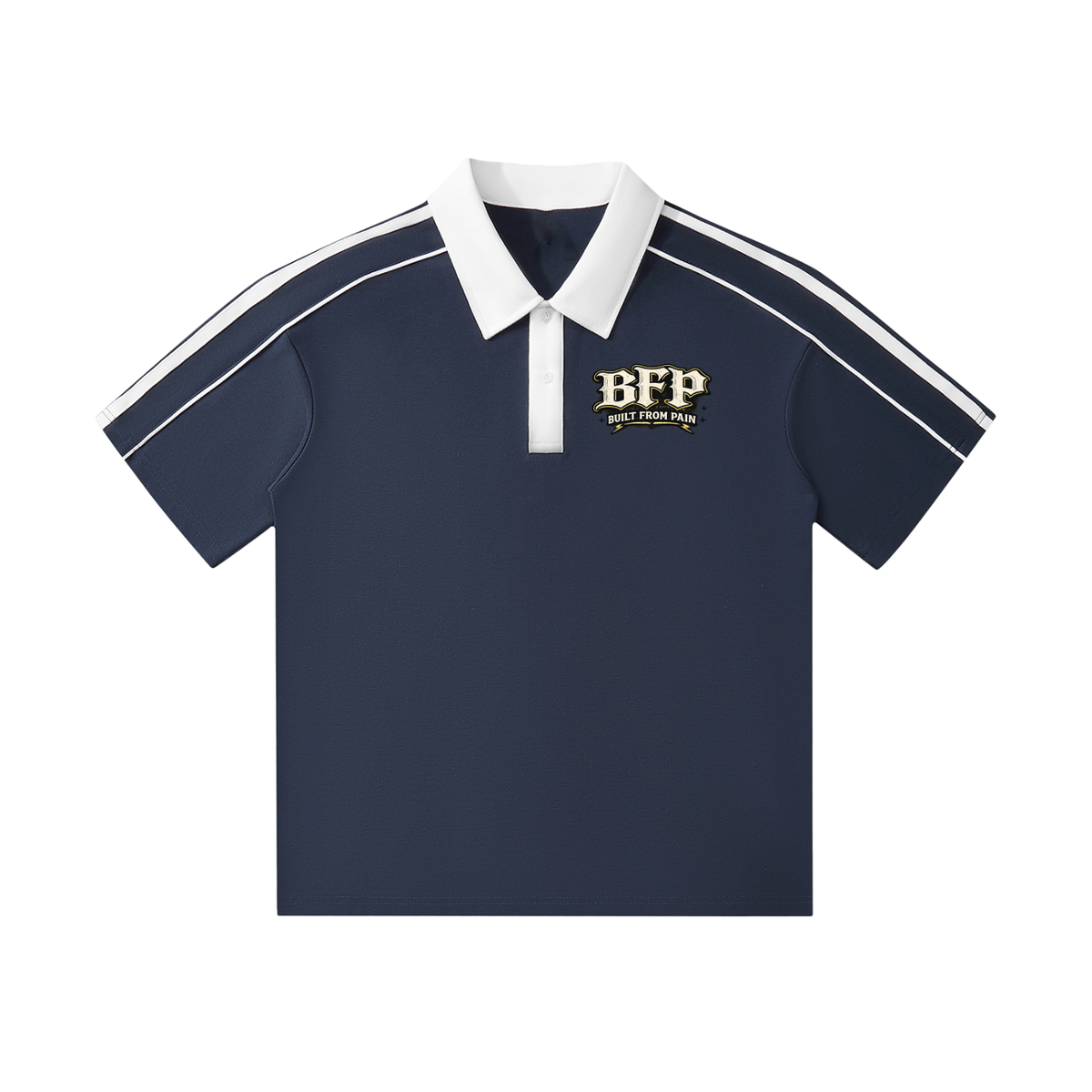 BFP Contrast Collar Short-Sleeve Polo Shirt ODMPOD