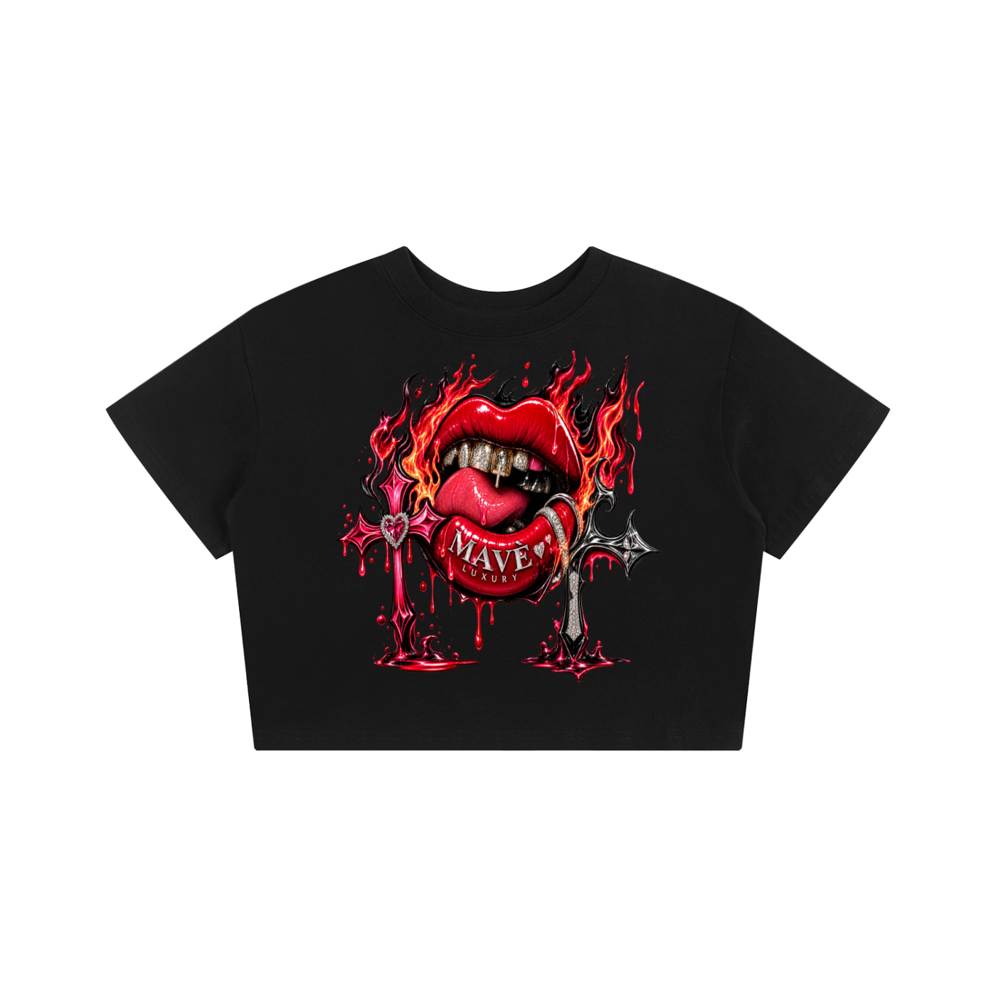 MAVÈ Baby Tee Seamless T-Shirt - 200 GSM