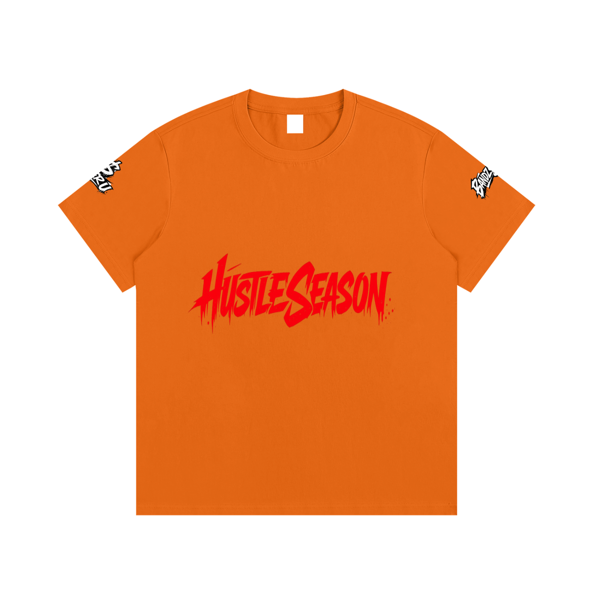 HUSTLE SEASON Essential Cotton T-Shirt ODMPOD