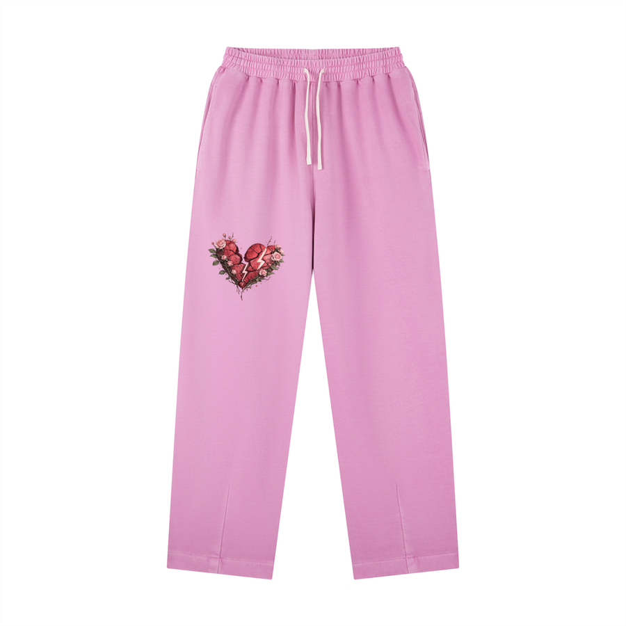 Vintage Washed Drawstring Sweatpants