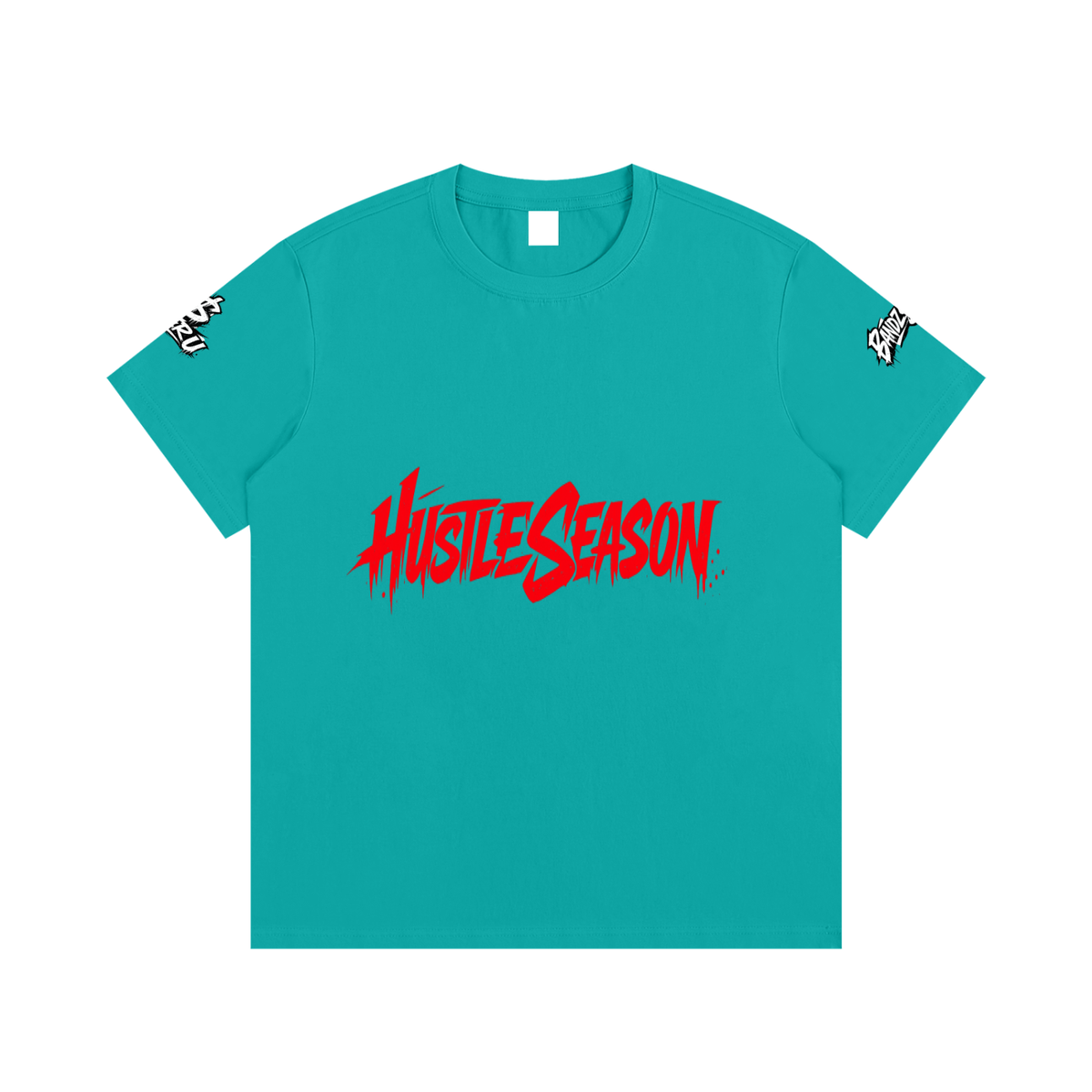 HUSTLE SEASON Essential Cotton T-Shirt ODMPOD
