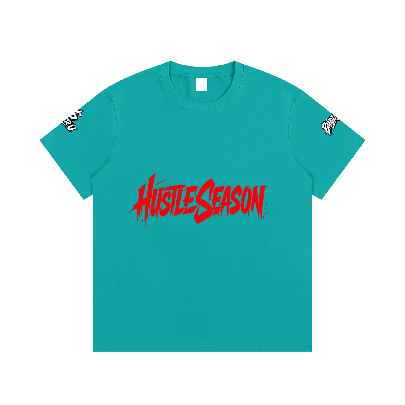 HUSTLE SEASON Essential Cotton T-Shirt ODMPOD