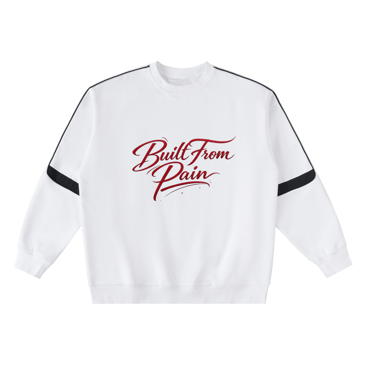 Oversized Crewneck Taped Sweatshirt ODMPOD