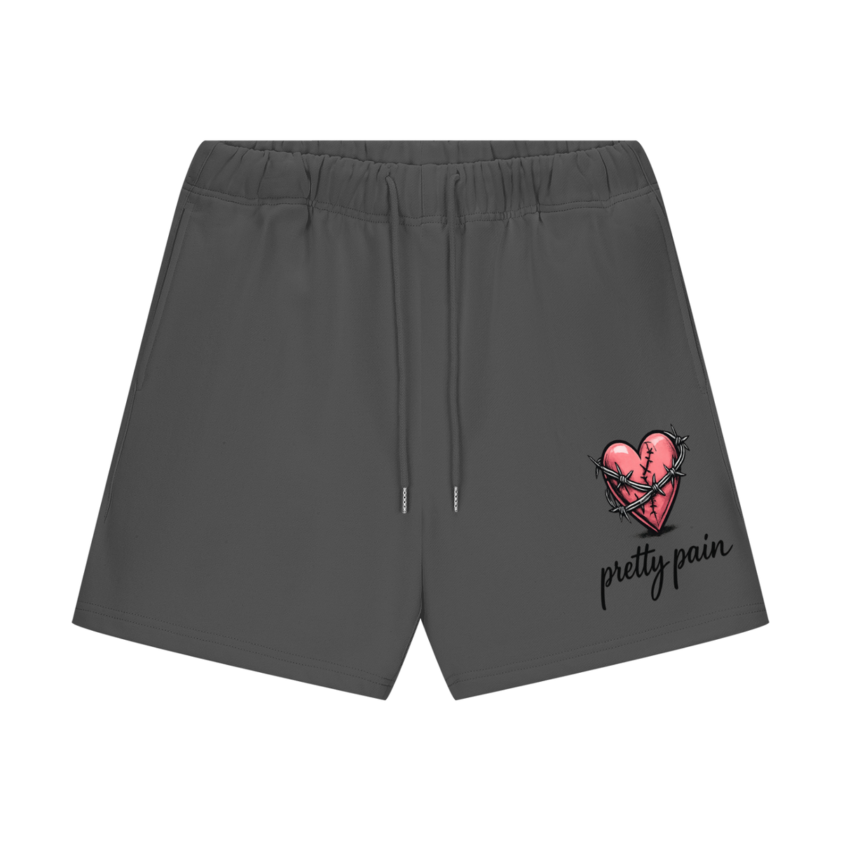 PRETTY LILLY  PAIN Unisex Heavyweight Fleece Loose Fit Shorts ODMPOD