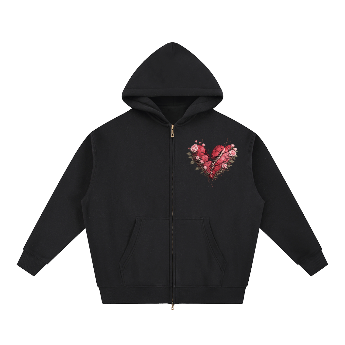 STILL BLOOM Essential Oversized Fleece Boxy Hoodie ODMPOD
