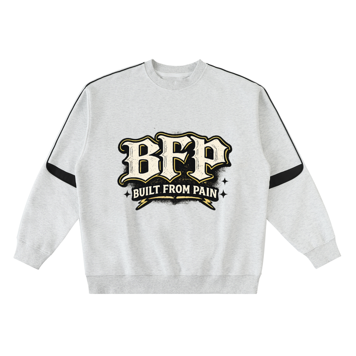 Oversized Crewneck Taped Sweatshirt ODMPOD