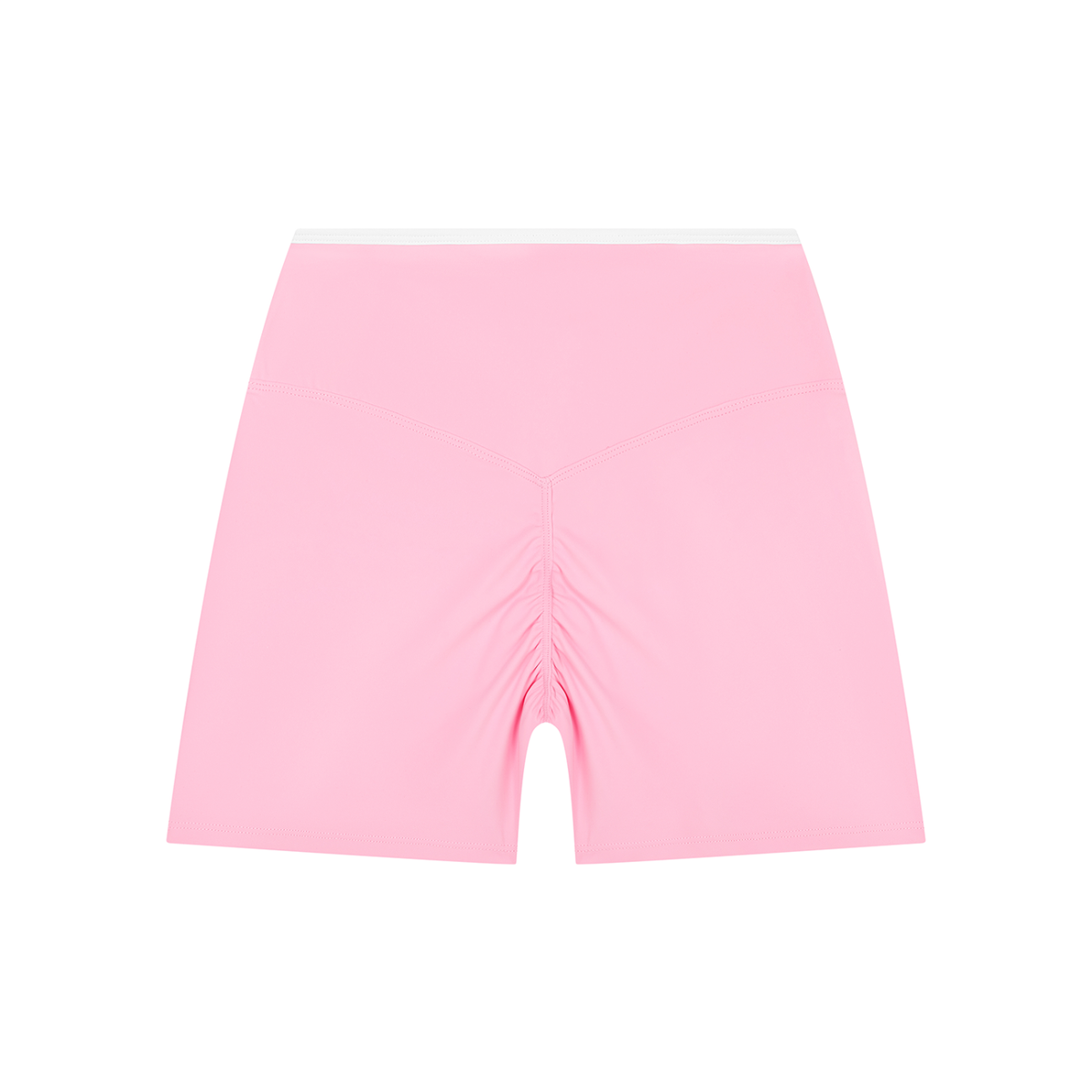 MAVÈ LUXURY Women’s High Rise Color Block Yoga Shorts
