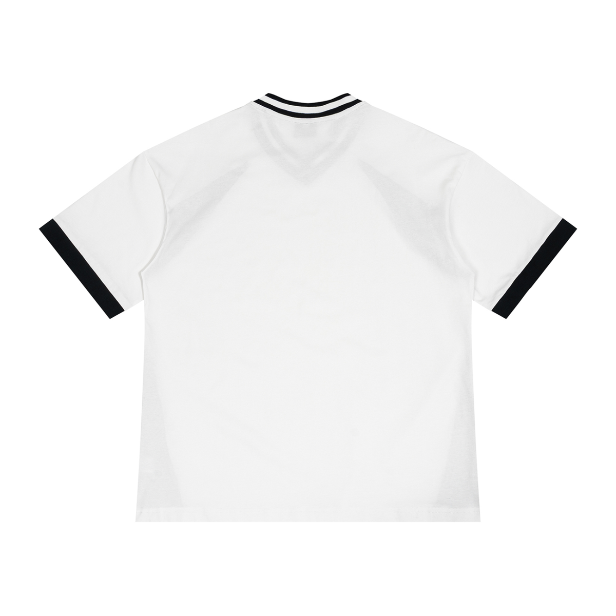 FAST MONEY Unisex Color Block V-Neck T-Shirt