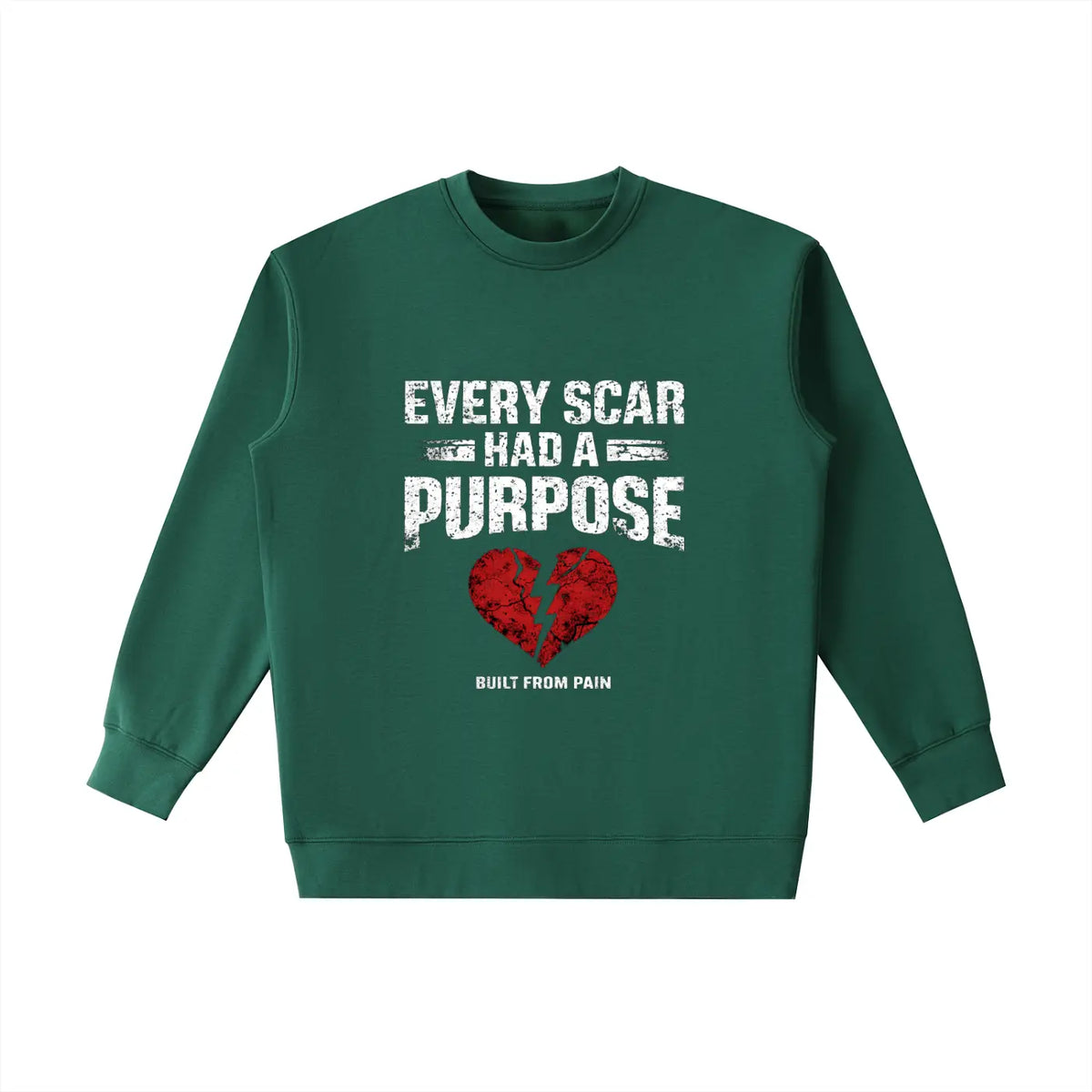 Essential Heavyweight Crewneck Sweatshirt - Built From Pain Clothing
