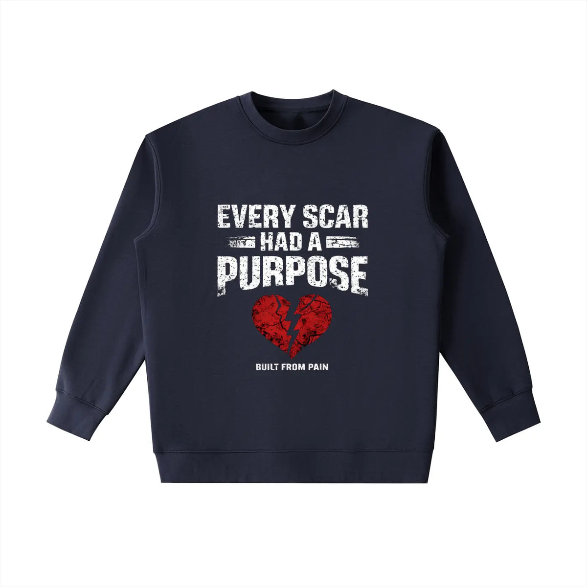 Essential Heavyweight Crewneck Sweatshirt - Built From Pain Clothing
