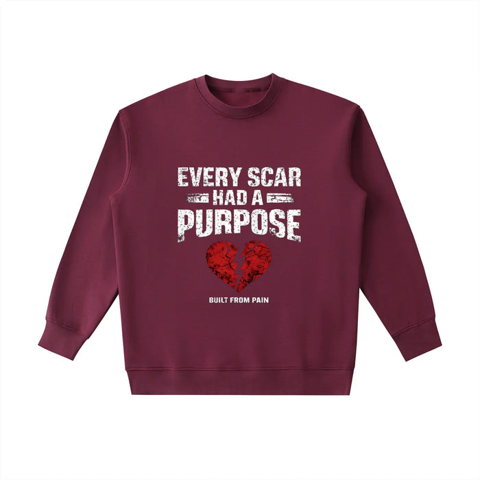Essential Heavyweight Crewneck Sweatshirt - Built From Pain Clothing