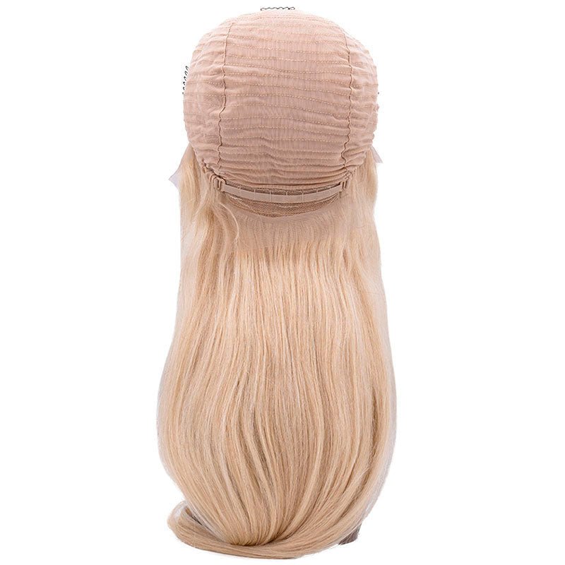 Blonde Straight 13x4 Transparent Lace Front Wig - Built From Pain Clothing