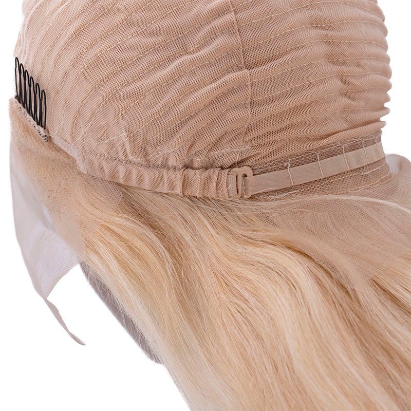 Blonde Straight 13x4 Transparent Lace Front Wig - Built From Pain Clothing