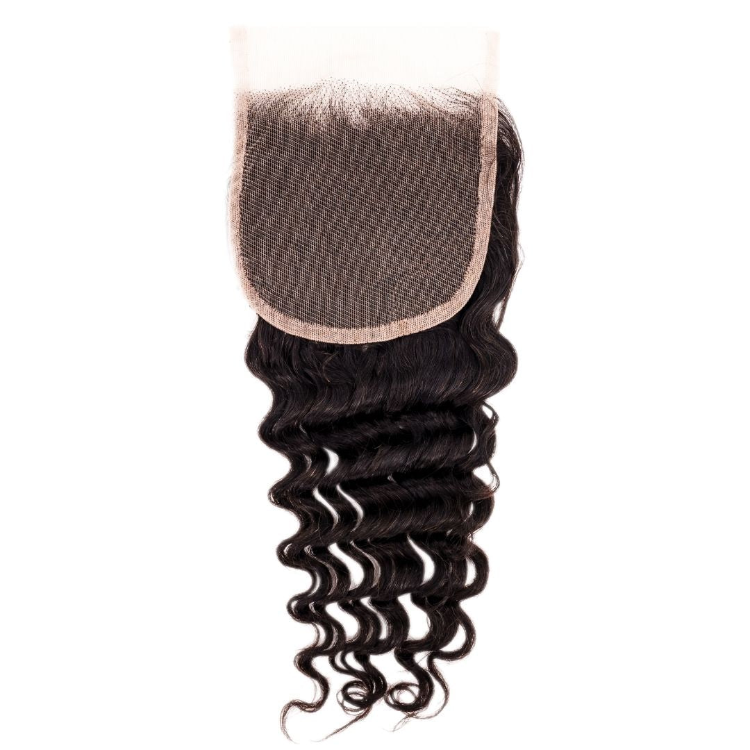 Brazilian Deep Wave 4x4 Closure - Built From Pain Clothing