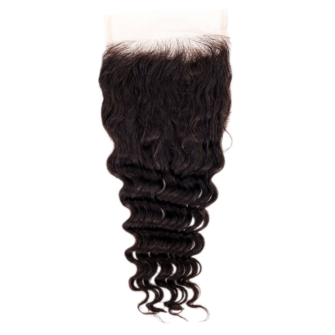 Brazilian Deep Wave 4x4 Closure - Built From Pain Clothing