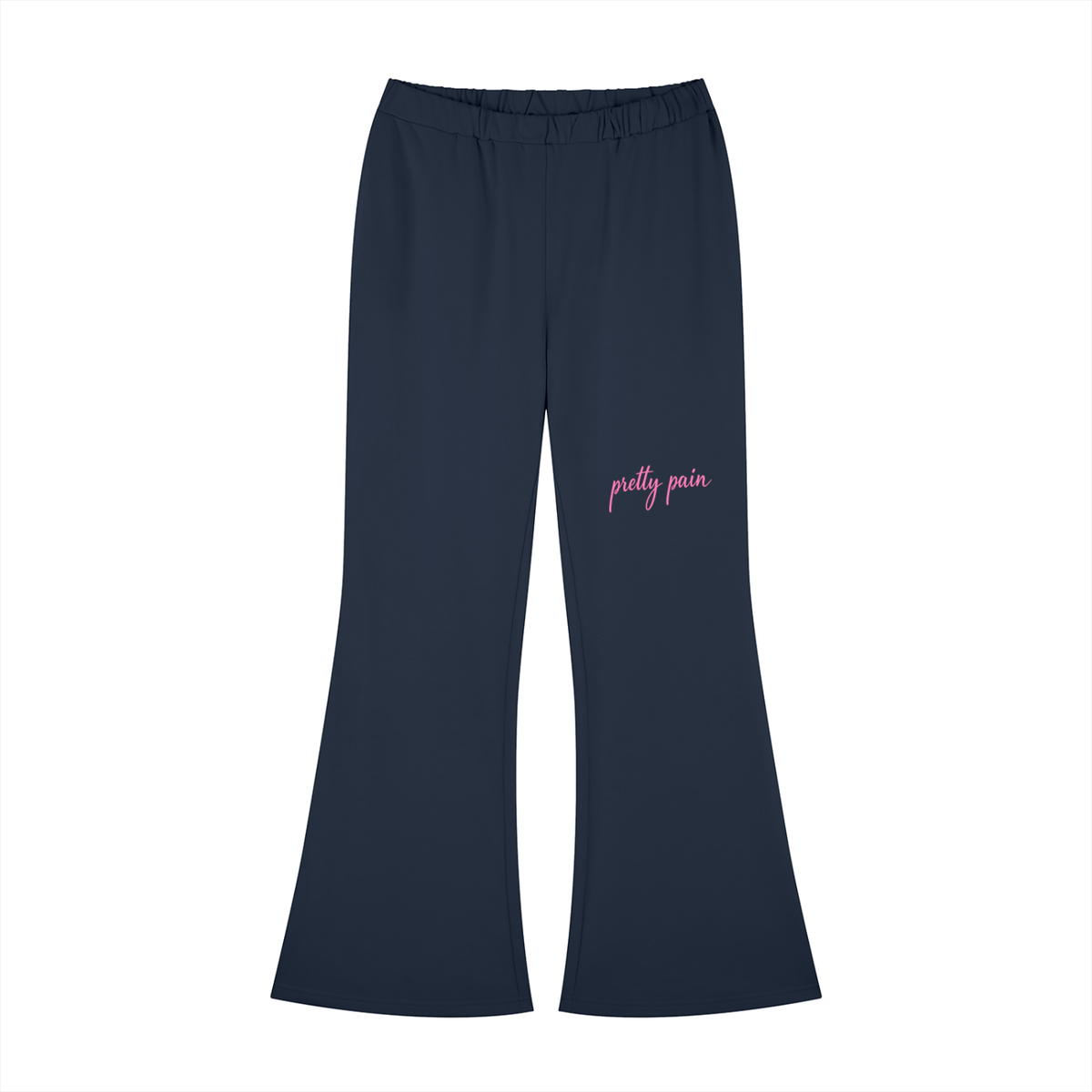 PRETTY PAIN Women's Slim-Fit Flared Sweatpants ODMPOD