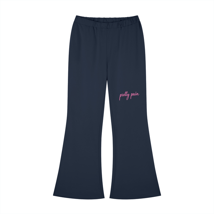 PRETTY PAIN Women's Slim-Fit Flared Sweatpants ODMPOD