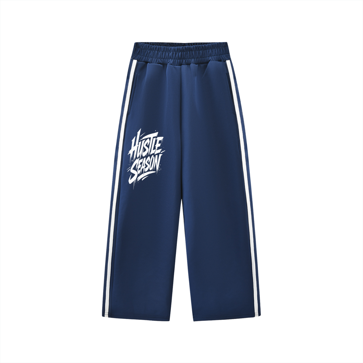 Kids’  HUSTLE SEASON Contrast Tape Sweatpants ODMPOD