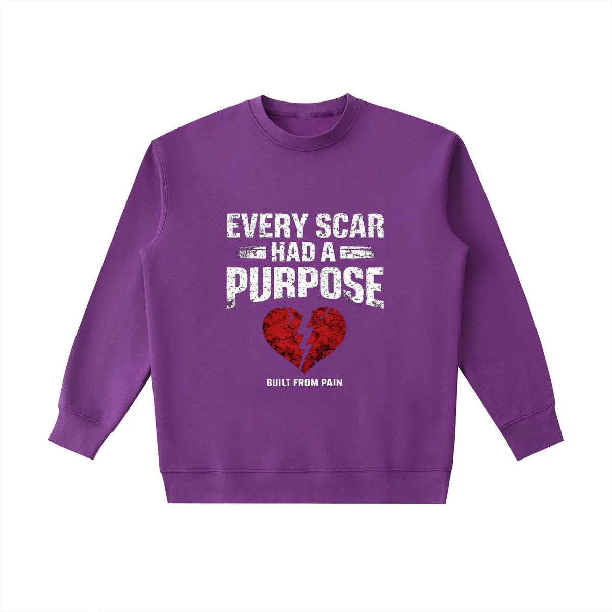 Essential Heavyweight Crewneck Sweatshirt - Built From Pain Clothing