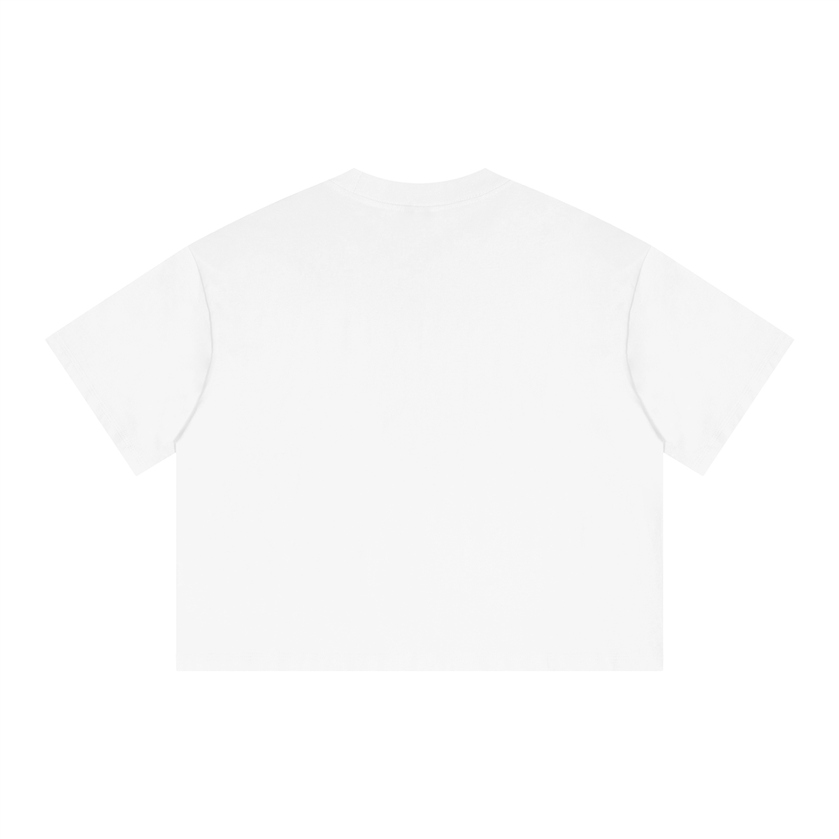 Chinese Hustle Unisex Boxy Drop Shoulder Crop T-Shirt
