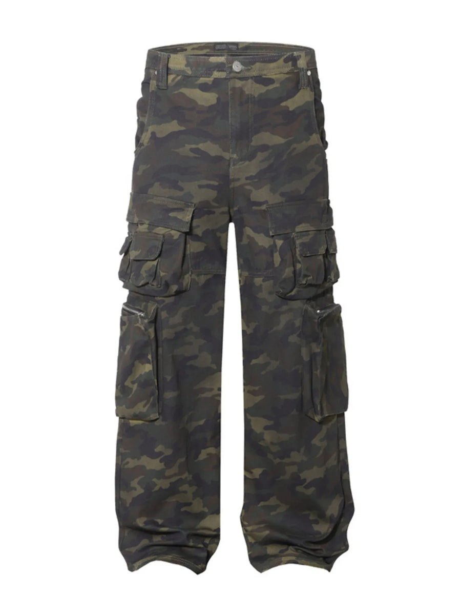 Men's Camouflage Cargo Jeans