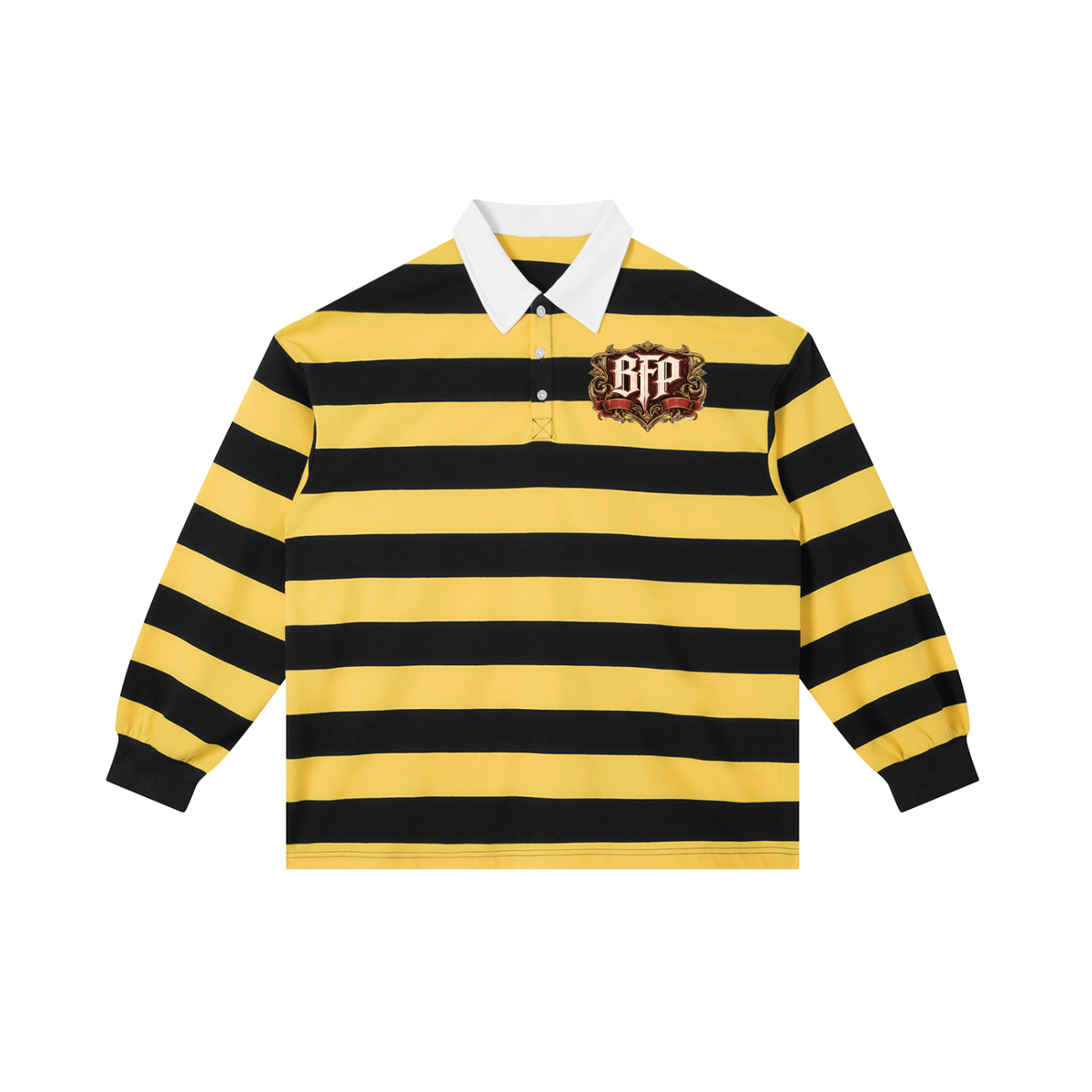 Color Block Stripe Polo Shirt ODMPOD