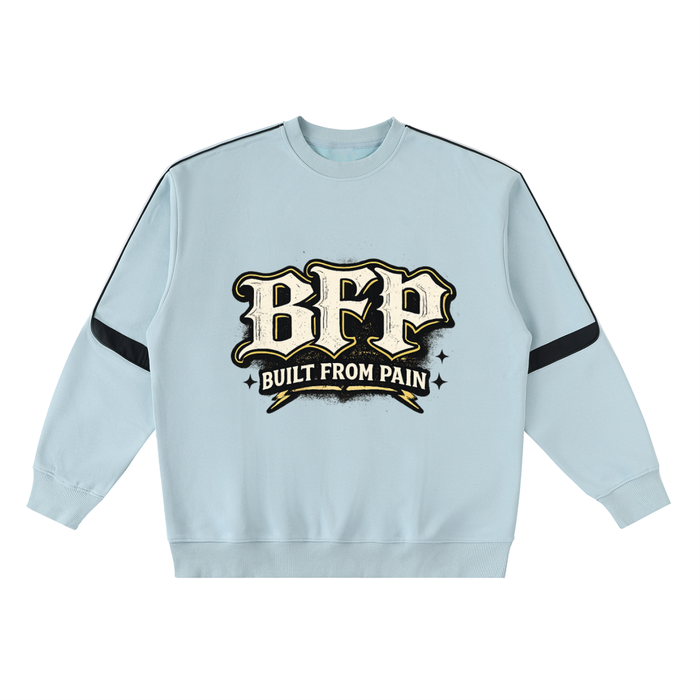 Oversized Crewneck Taped Sweatshirt ODMPOD