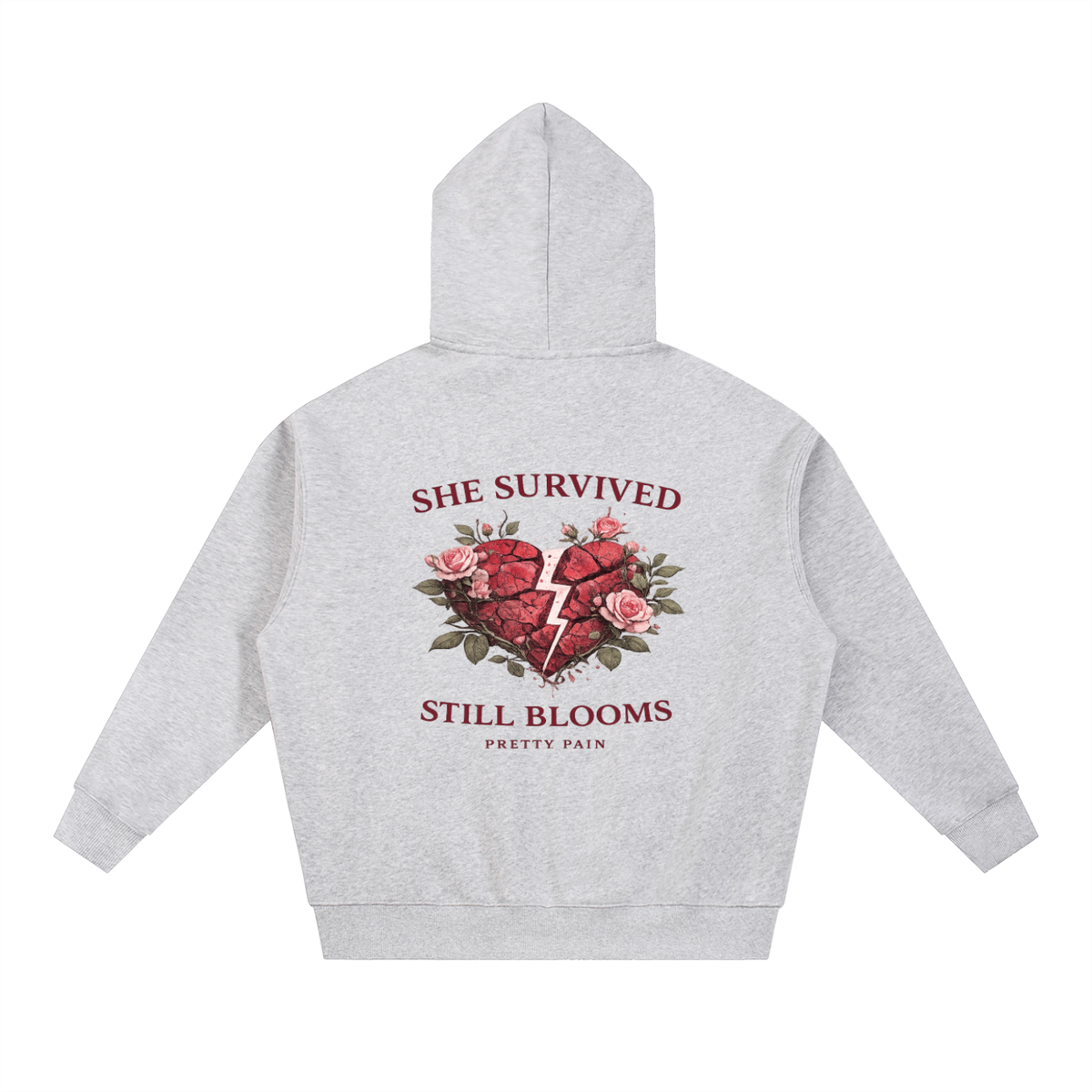 Essential Oversized Fleece Boxy Hoodie ODMPOD