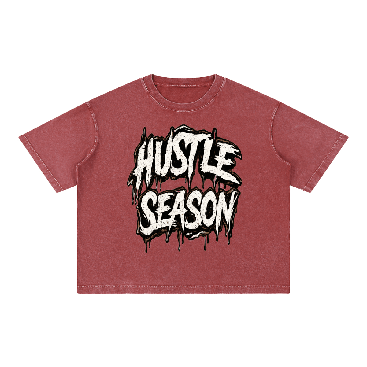 EVOL EVIL Mineral Wash Boxy Cotton T-Shirt ODMPOD