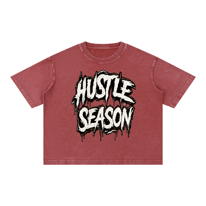 EVOL EVIL Mineral Wash Boxy Cotton T-Shirt ODMPOD