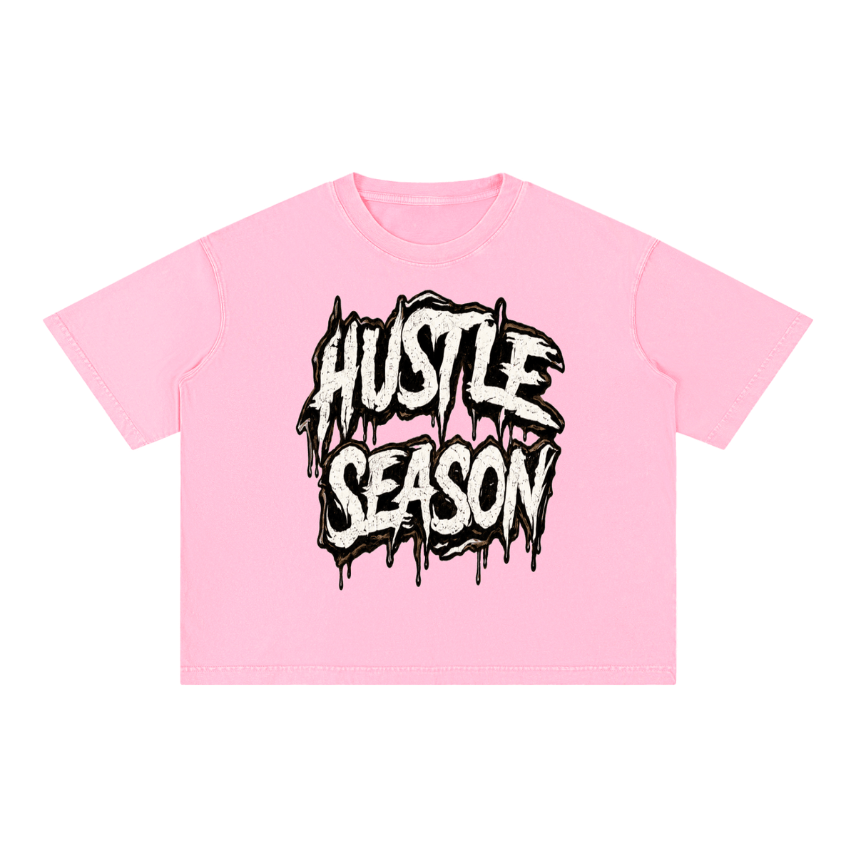 EVOL EVIL Mineral Wash Boxy Cotton T-Shirt ODMPOD